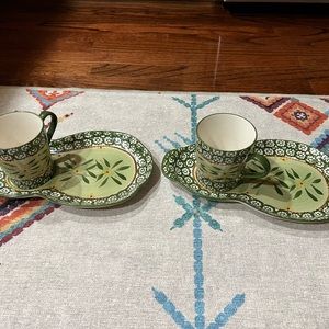 Temptations Plate and Mug Set for Soup & Sandwich, Breakfast and Snacks